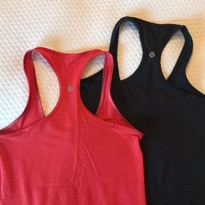 Lululemon tank tops size 6